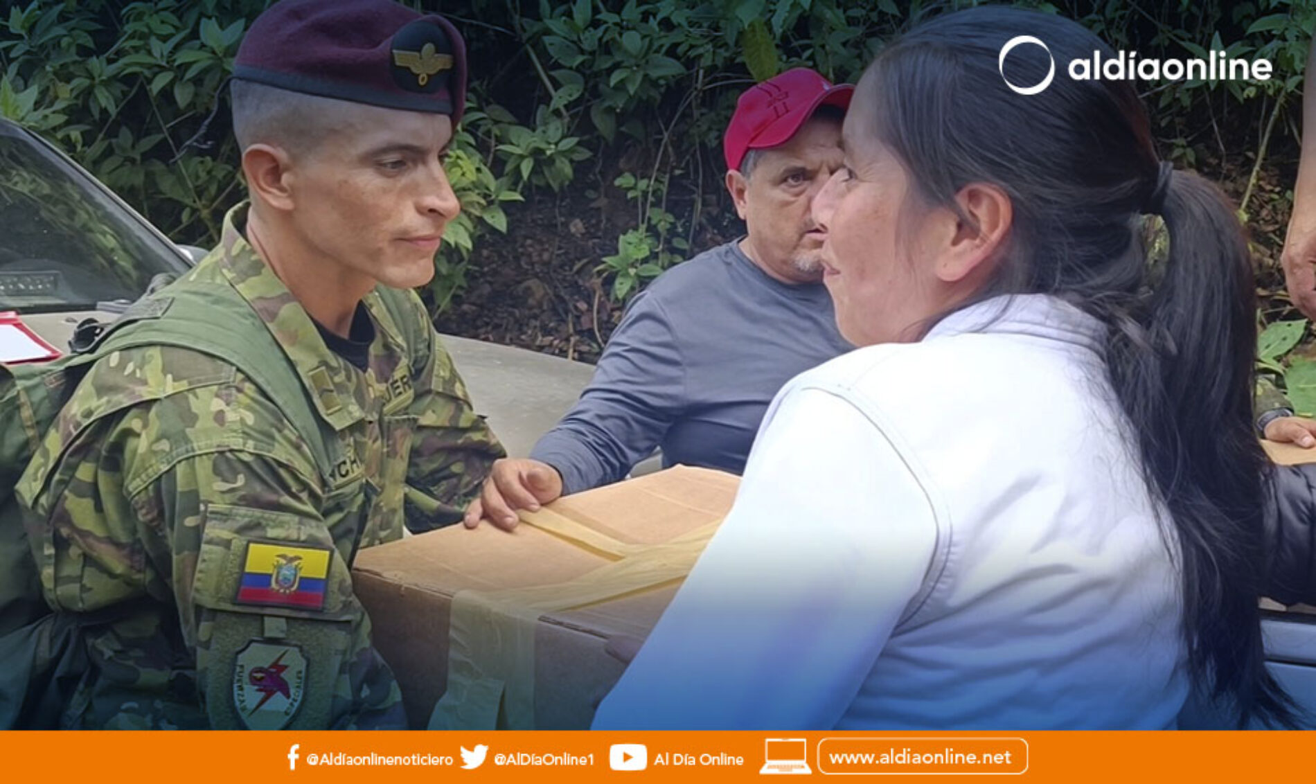 INSTITUCIONES GUBERNAMENTALES DE COTOPAXI REALIZARON AYUDAS HUMANITARIAS EN RECINTOS MÁS AFECTADOS POR  LLUVIAS EN EL SUB TRÓPICO.(VIDEO)