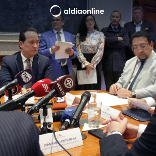 MINISTRO DE GOBIERNO PRESENTA REFORMAS A LEY DE GARANTÍAS JURISDICCIONALES Y CONTROL CONSTITUCIONAL
