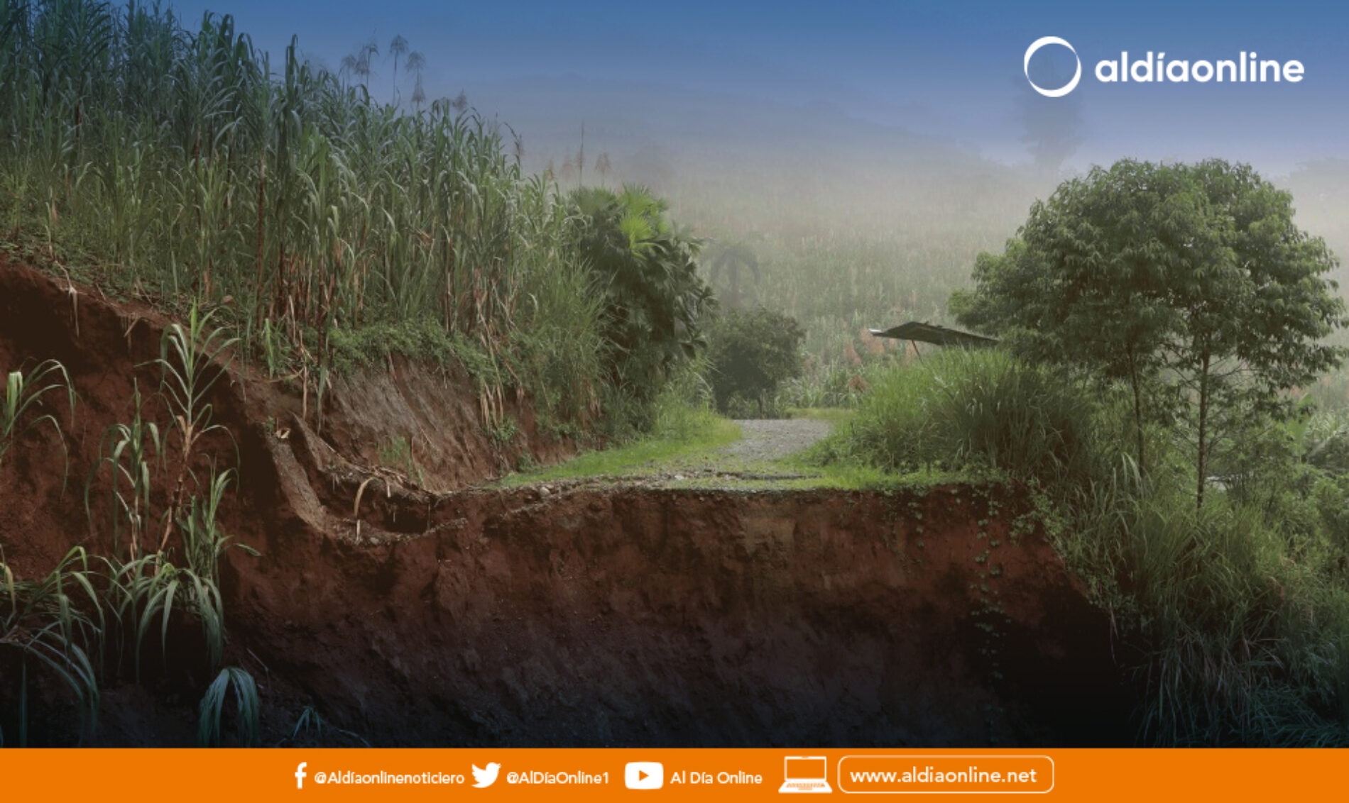 AUMENTA A 20 PUENTES DESTRUIDOS EN EL SUBTRÓPICO DE COTOPAXI POR TEMPORADA INVERNAL (VIDEO)