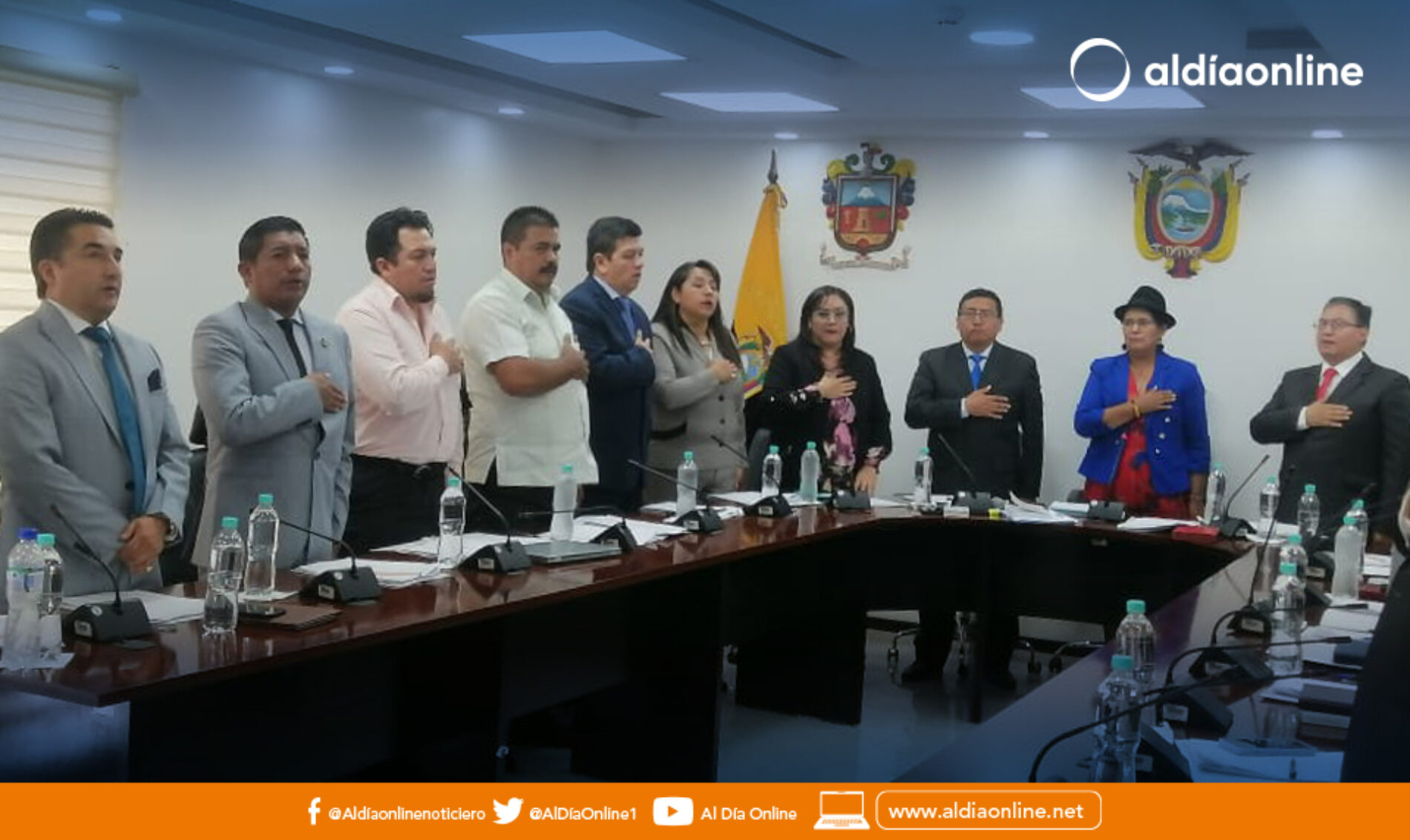 CÁMARA PROVINCIAL DE COTOPAXI TUVO SESIÓN INAUGURAL Y DESIGNACIÓN DE COMISIONES AL IGUAL DE DELEGADOS