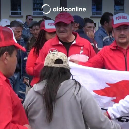 PARTIDO SOCIALISTA ECUATORIANO EN COTOPAXI PARTICIPÓ EN  MARCHA DE 1 DE MAYO (VIDEO)