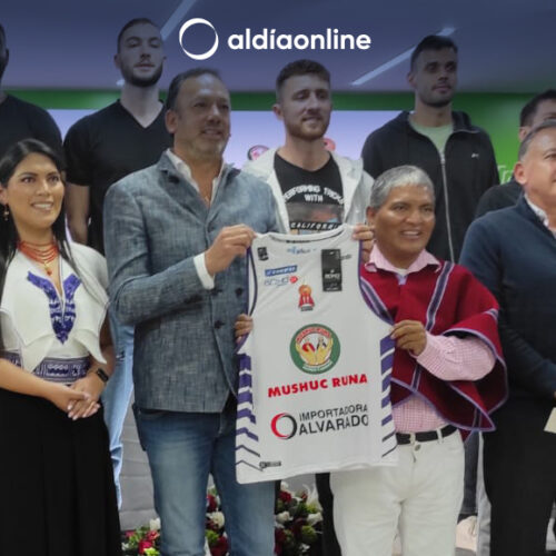 MUSHUC RUNA, FRIMA CONVENIO CON CLUB DE BALONCESTO AMBATEÑ0 IMPORTADORA ALVARADO (VIDEO)