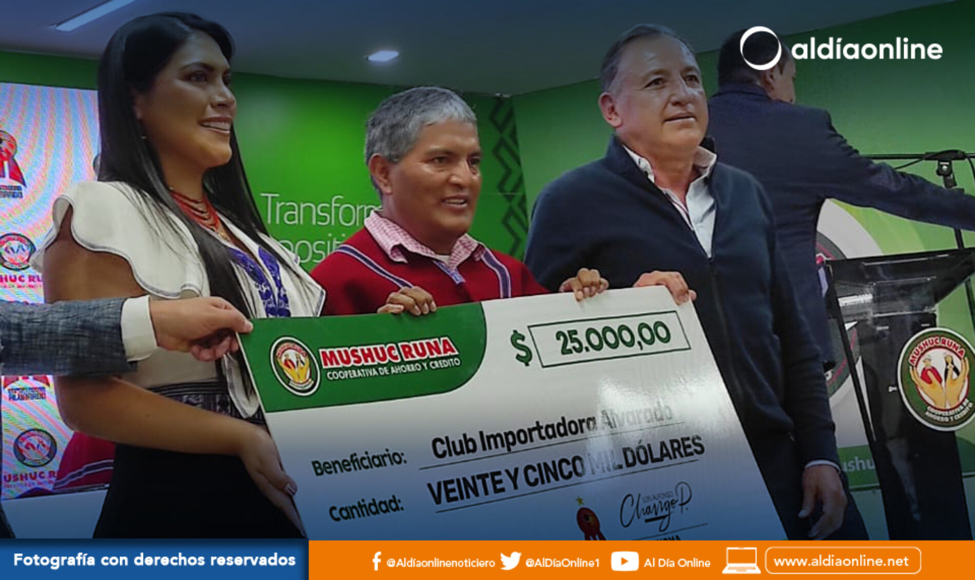 MUSHUC RUNA, FRIMA CONVENIO CON CLUB DE BALONCESTO AMBATEÑ0 IMPORTADORA ALVARADO (VIDEO)