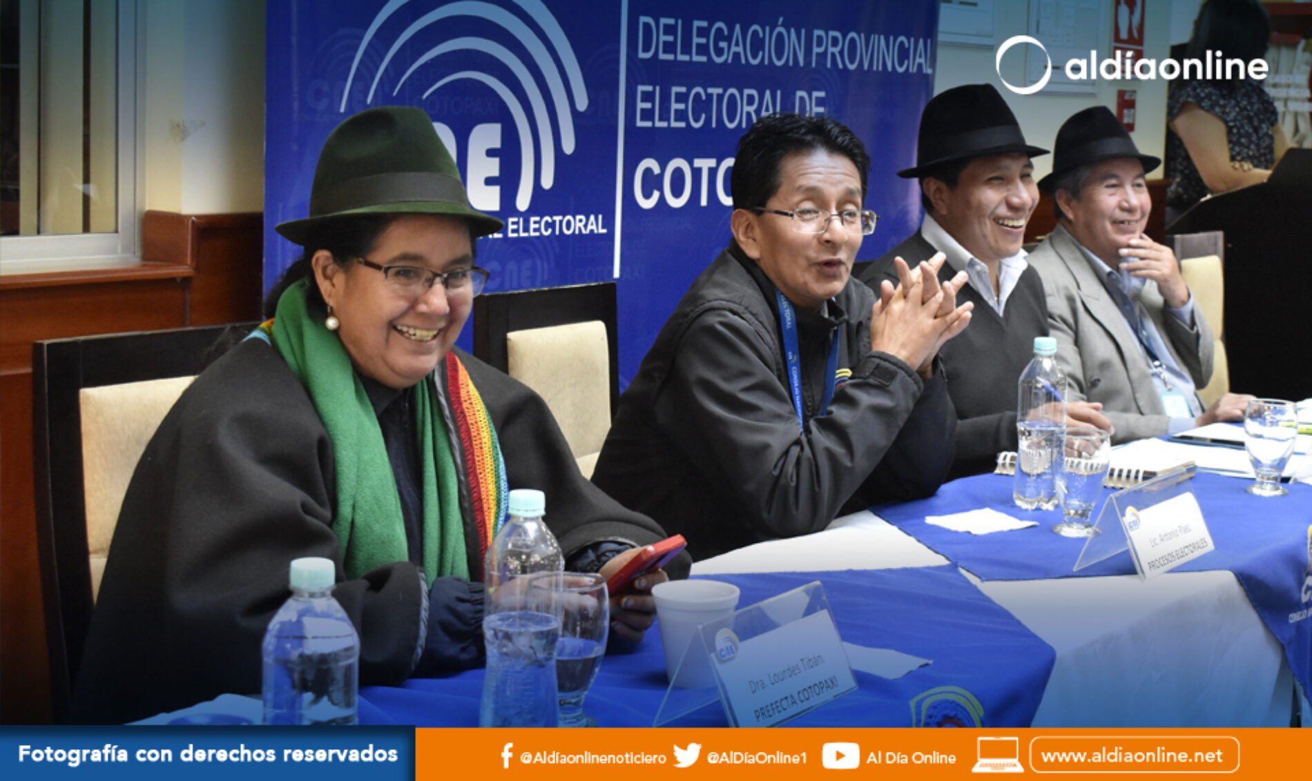 PREFECTA DE COTOPAXI CONVOCA A CONSEJEROS ELECTOS A SESIÓN INAUGURAL ESTE LUNES 29 A LAS 10H00 (VIDEO)