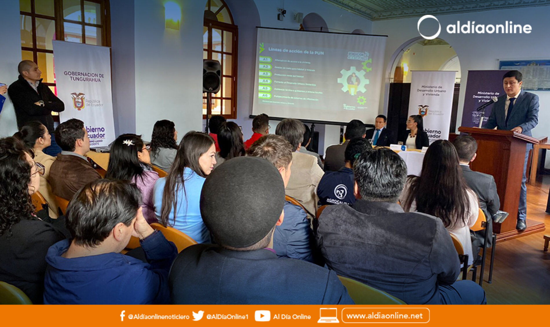 COORDINACIÓN REGIONAL GENERAL 3 DEL MINISTERIO DE DESARROLLO URBANO Y VIVIENDA RINDIÓ CUENTAS A LAS CIUDADANÍA