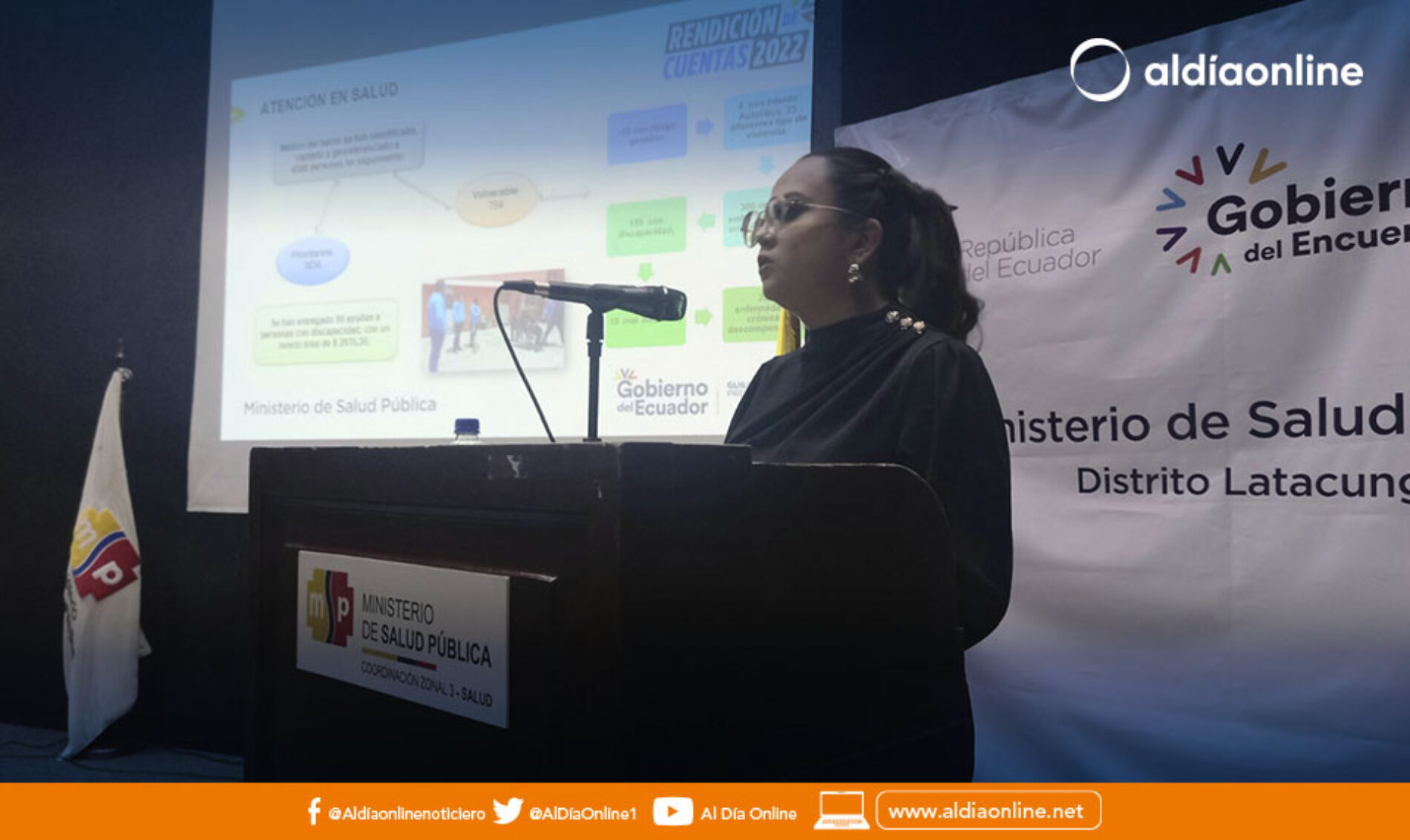 DISTRITO DE SALUD LATACUNGA RINDIÓ CUENTAS DE LA GESTIÓN 2022