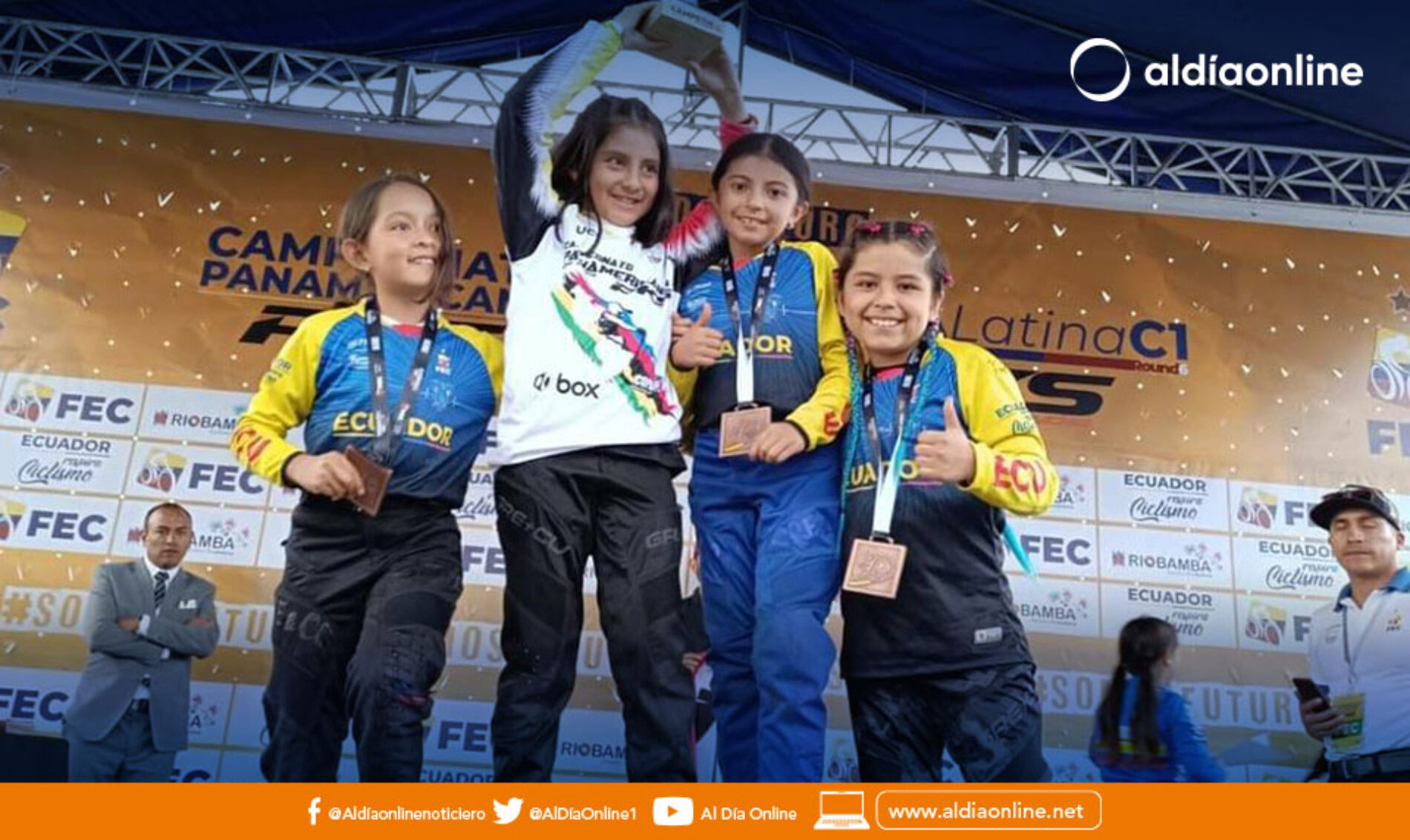ESTUDIANTES DE AMBATO TRIUNFAN EN CAMPEONATO PANAMERICANO DE BMX