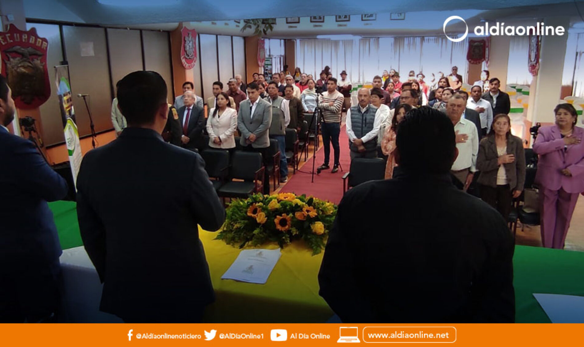 GOBIERNO MUNICIPAL DEL CANTÓN  SAQUISILÍ REALIZA  RENDICIÓN DE CUENTAS.(VIDEO)