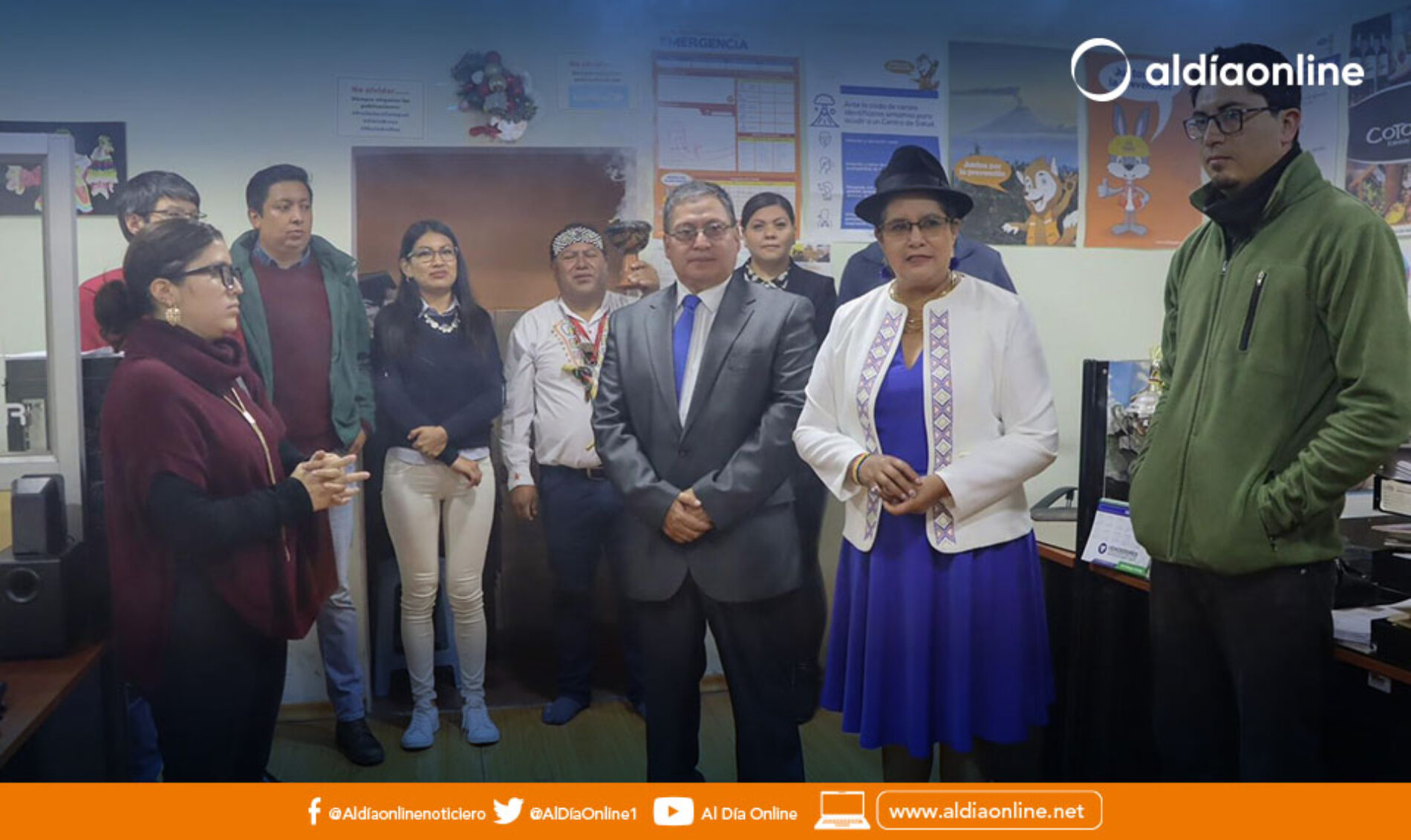 PREFECTA Y VICE PREFECTO DE COTOPAXI FUERON POSESIONADAS OFICIAL Y ANCESTRALMENTE