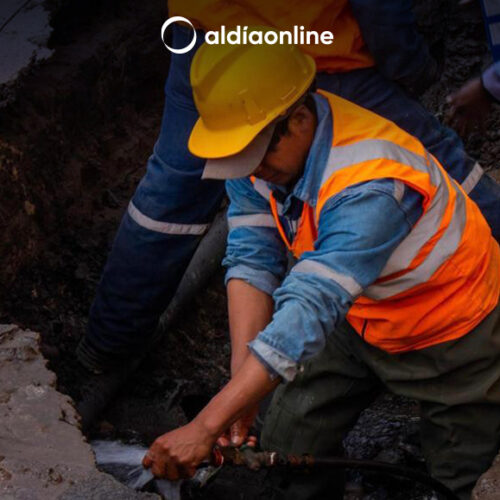 MUNICIPIO TRABAJA INMEDIATAMENTE EN ARREGLOS DE LA TUBERÍA EN CALLES PRINCIPALES DEL CANTÓN