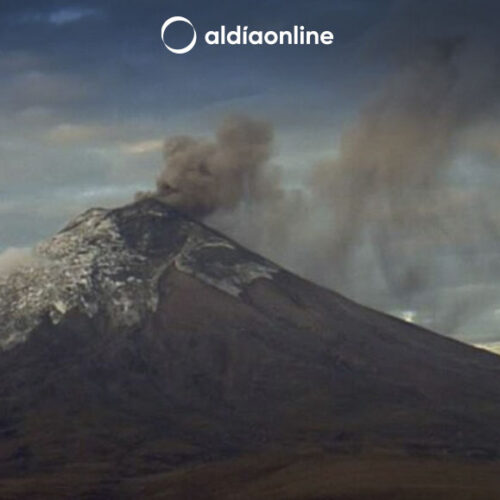 VOLCÁN COTOPAXI ALERTA POR CAÍDA DE CENIZA EN EL PARQUE NACIONAL COTOPAXI