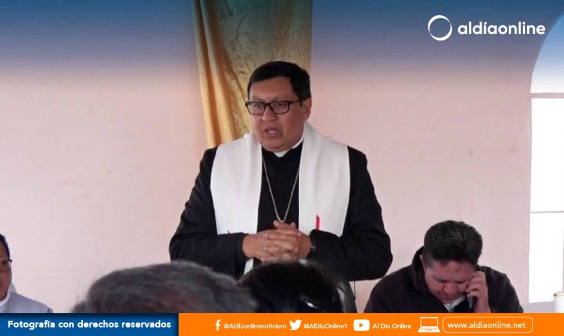 MONSEÑOR GEOVANNI PAZ CUMPLE ACTIVIDADES DENTRO DE SU AGENDA DE VISITA PASTORAL A NIVEL DE COTOPAXI. (VIDEO)