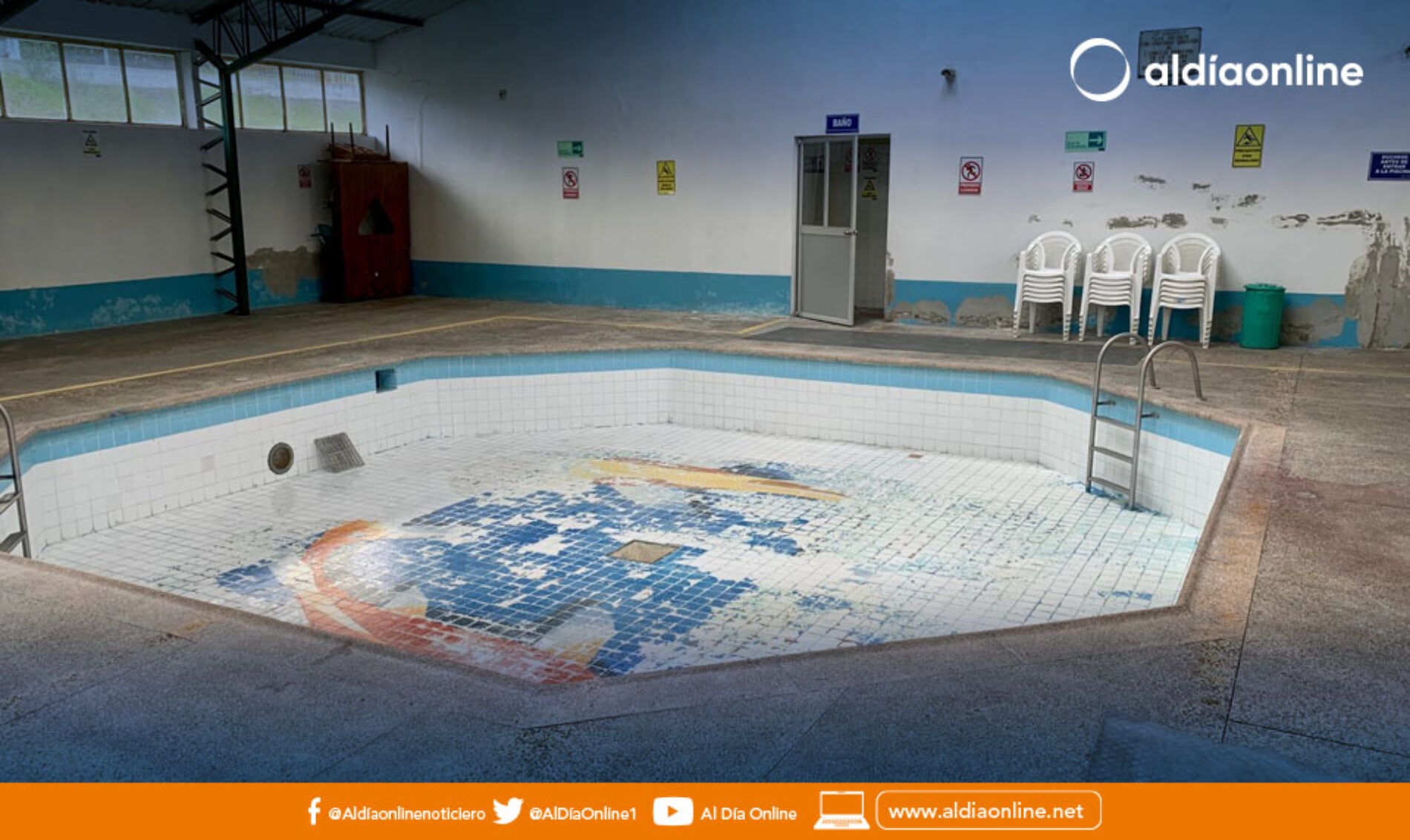 CONCEJAL MOLINA PREVÉ APERTURA DE LA PISCINA MUNICIPAL EN DOS MESES PREVIO MANTENIMIENTO. (VIDEO)