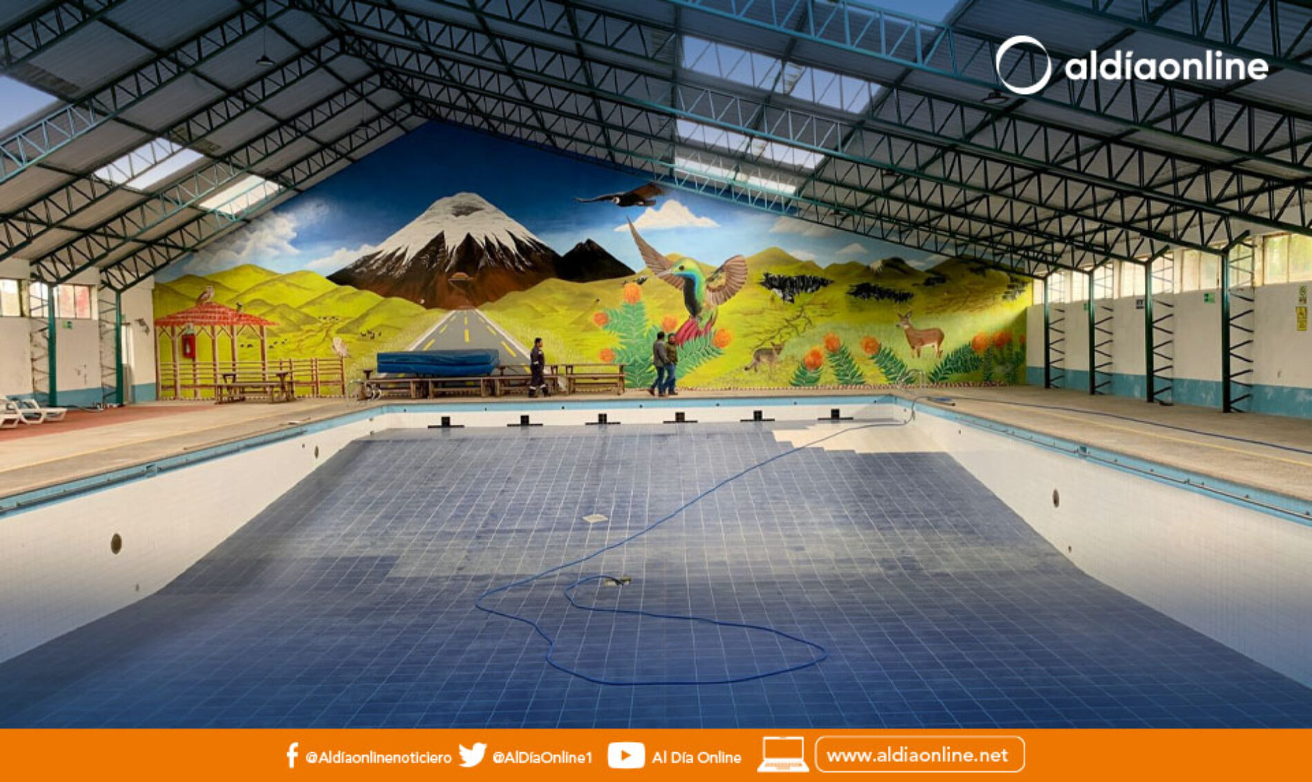 CONCEJAL MOLINA PREVÉ APERTURA DE LA PISCINA MUNICIPAL EN DOS MESES PREVIO MANTENIMIENTO. (VIDEO)