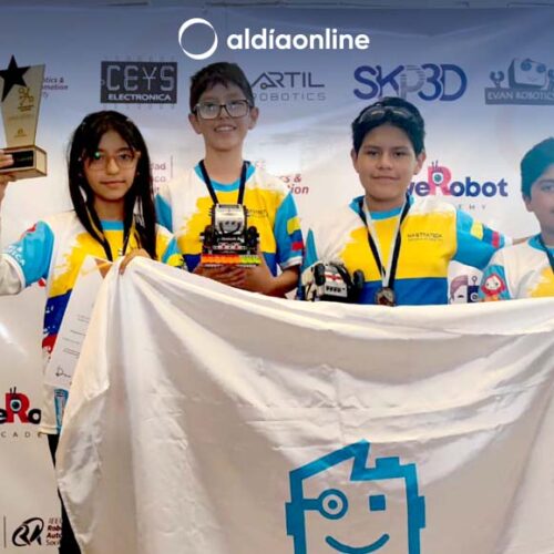 SOFÍA PEÑAFIEL TENORIO ALCANZÓ EL PRIMER LUGAR DEL CONCURSO DE ROBÓTICA ROBOT & SCIENCE CHALLENGER