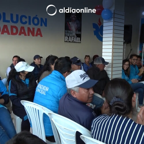 REVOLUCIÓN CIUDADANA DEFINIRÁ PRE CANDIDATOS  DE TERNAS DE CADA CANTÓN DE COTOPAXI (VIDEO)