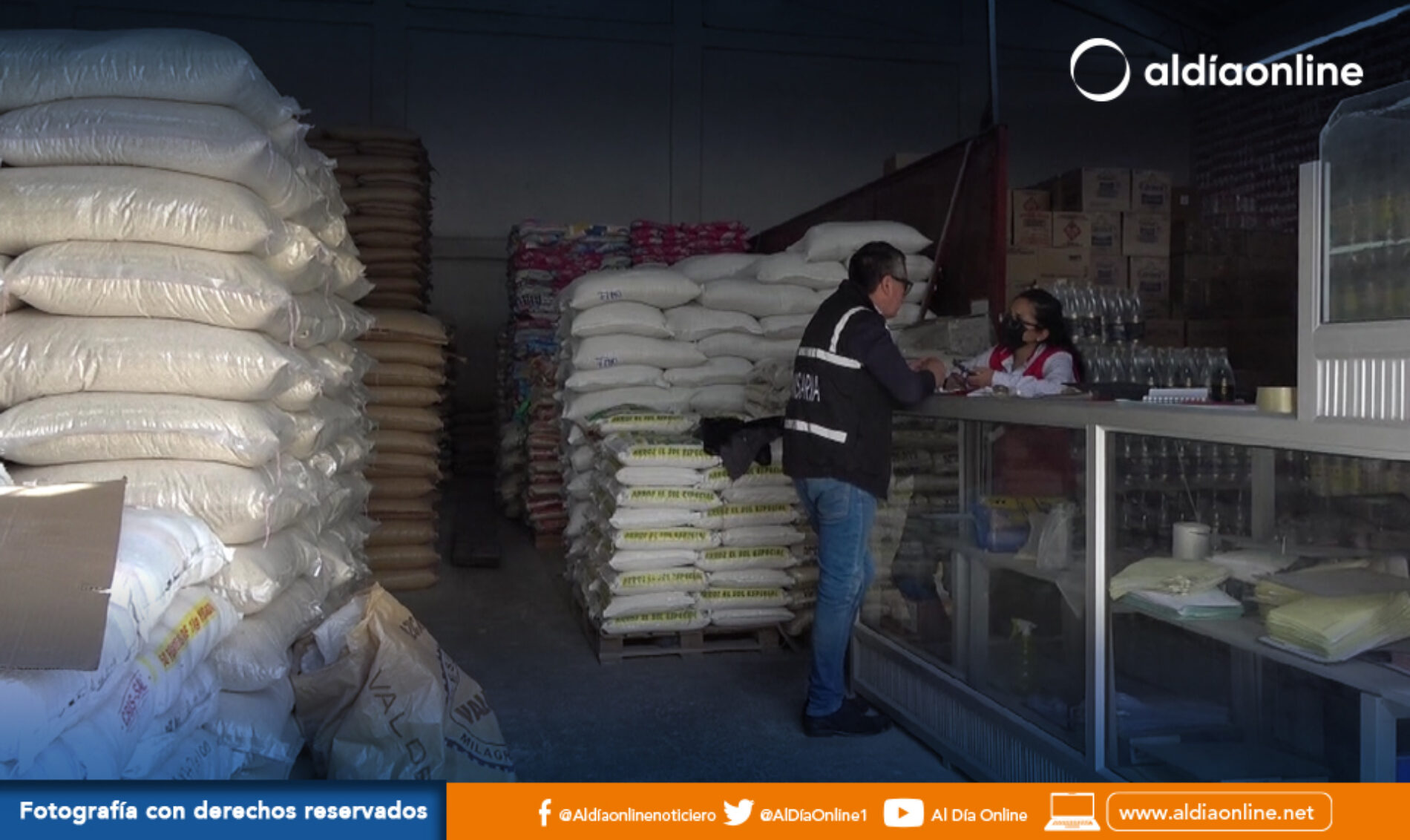 DISTRIBUIDORA MARTHA CORRALES (MACOR) SACÓ A LA VENTA 80 QUINTALES DE ARROZ A $48