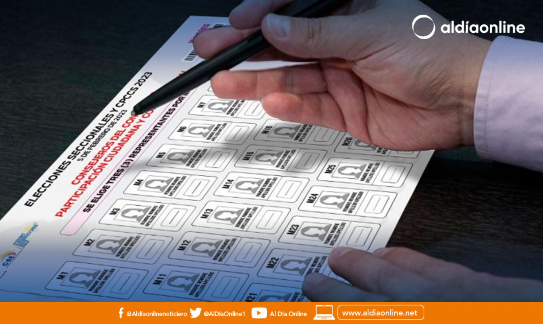 APROBADOS LOS DISEÑOS DE LOS DOCUMENTOS Y PAPELETAS PARA LAS ELECCIONES ANTICIPADAS 2023