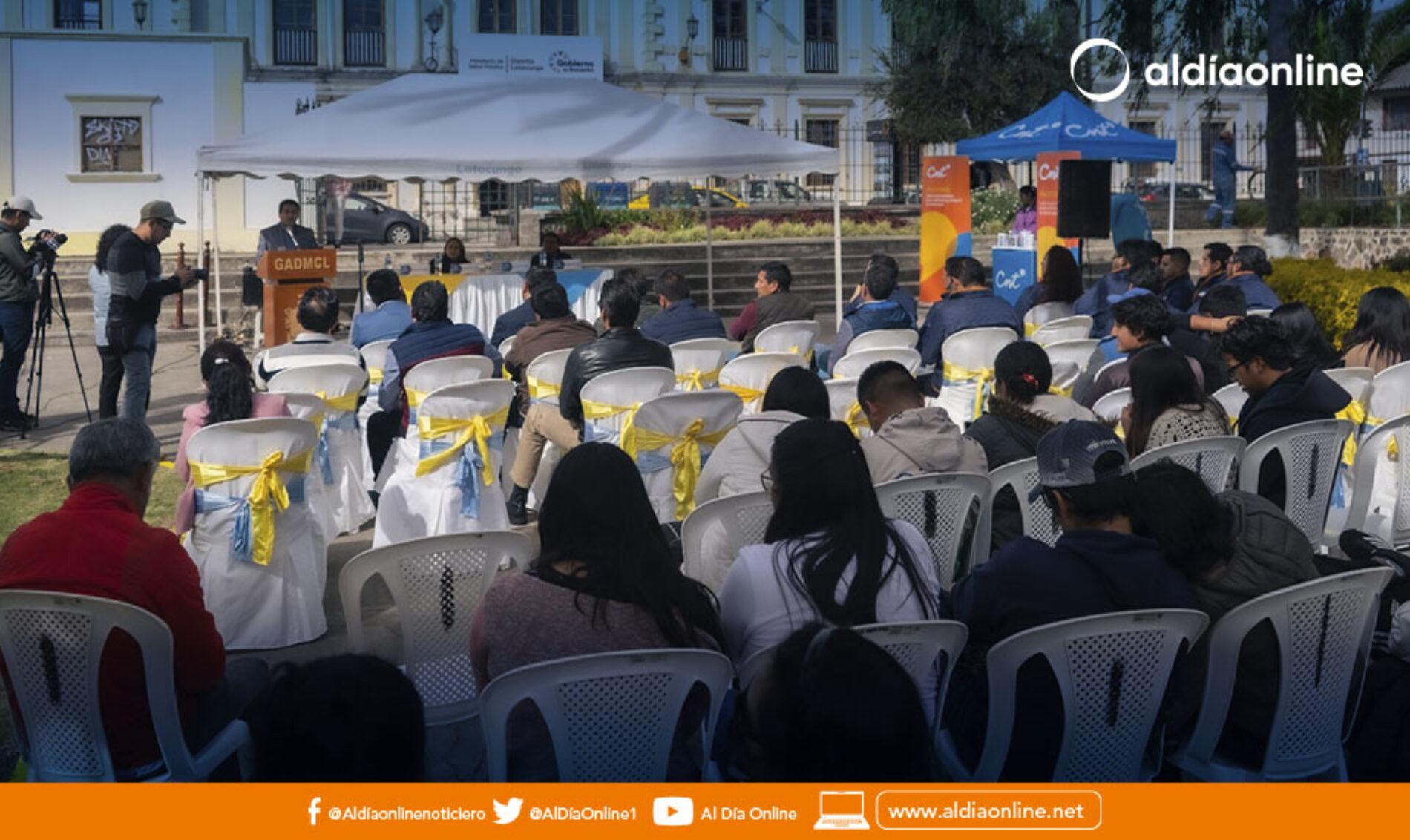 LATACUNGA CUENTA  CON ZONA WIFI EN PARQUE LA FILANTROPÍA Y NUEVE PUNTOS MÁS