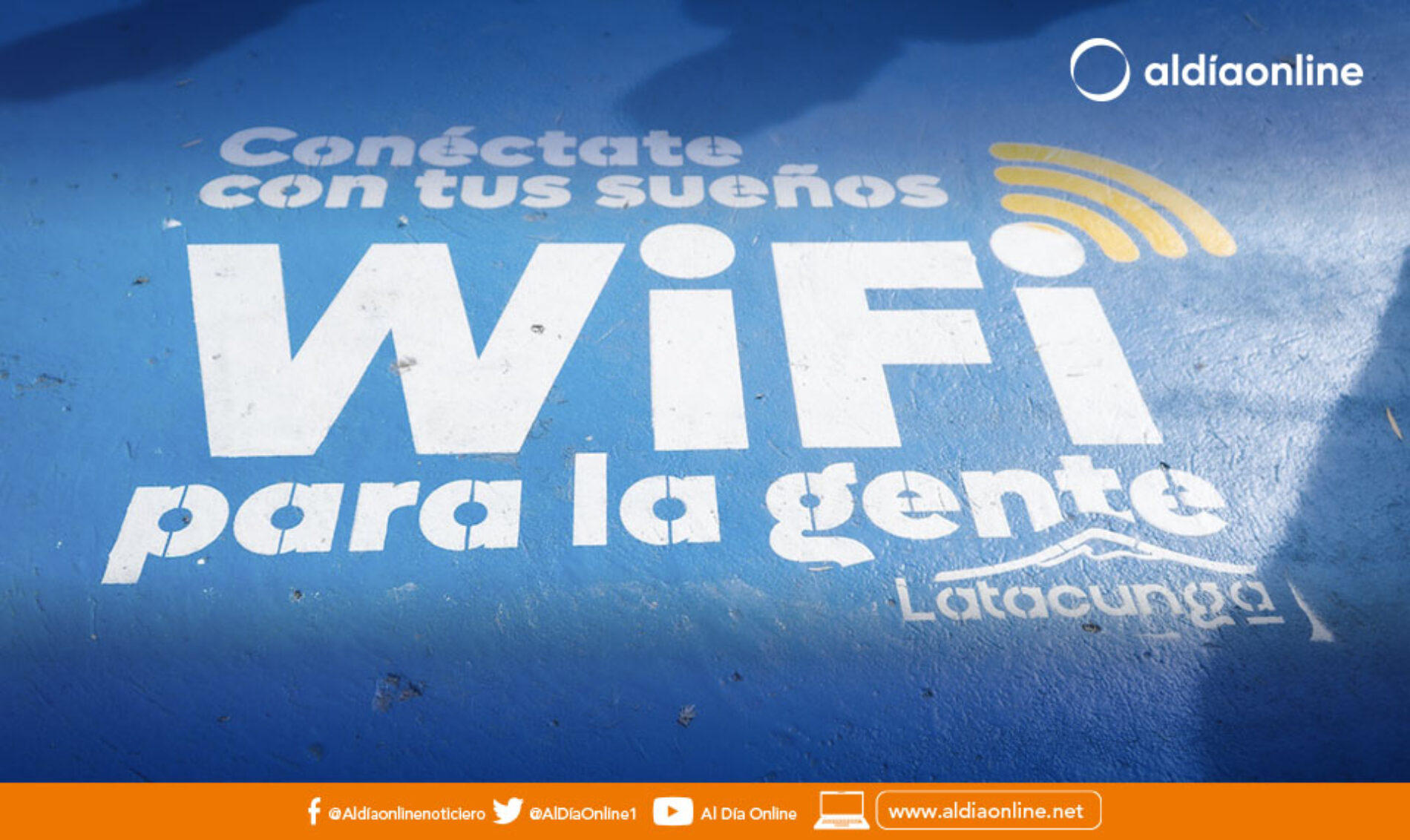 LATACUNGA CUENTA  CON ZONA WIFI EN PARQUE LA FILANTROPÍA Y NUEVE PUNTOS MÁS