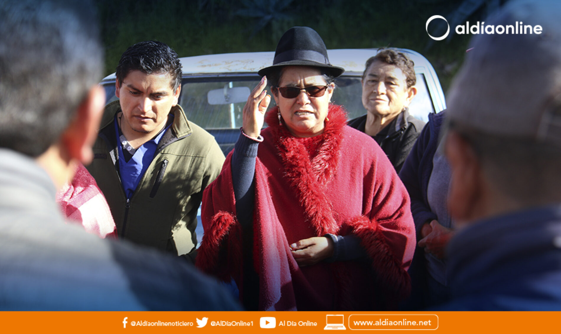 PREFECTA DE COTOPAXI, RECORRIÓ LA PARROQUIA SAN BUENAVENTURA