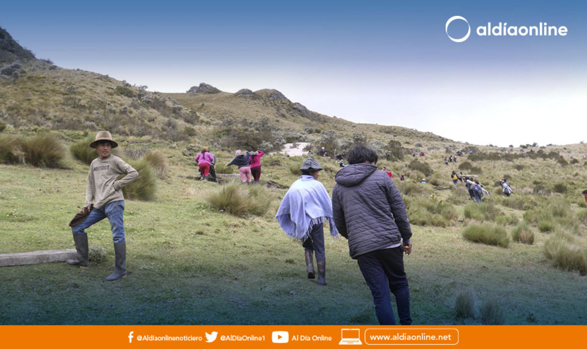 GAD PROVINCIAL DE COTOPAXI  REALIZÓ MINGA PARA LA REGENERACIÓN Y CUIDADO DE LOS PÁRAMOS.