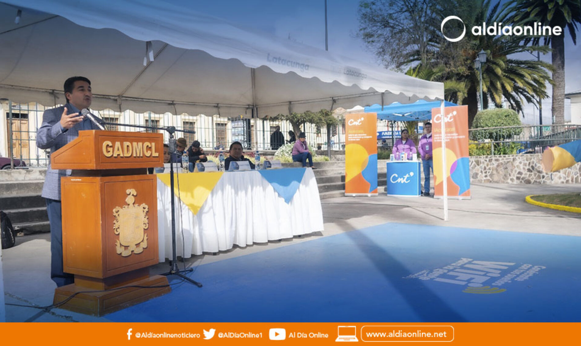 LATACUNGA CUENTA  CON ZONA WIFI EN PARQUE LA FILANTROPÍA Y NUEVE PUNTOS MÁS