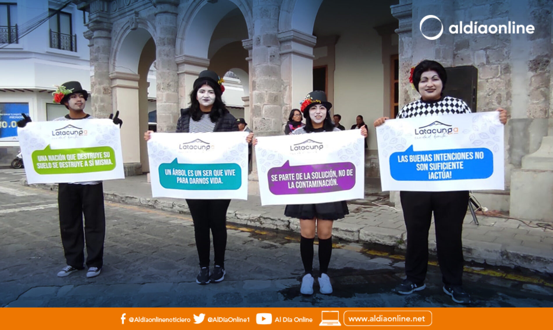 MUNICIPIO, UTC Y BARRIOS, EJECUTAN OFICIALMENTE EL PROYECTO “LATACUNGA CIUDAD BONITA” (VIDEO)