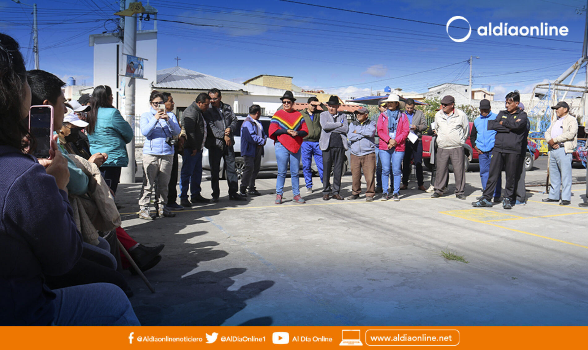 PREFECTA DE COTOPAXI, RECORRIÓ LA PARROQUIA SAN BUENAVENTURA