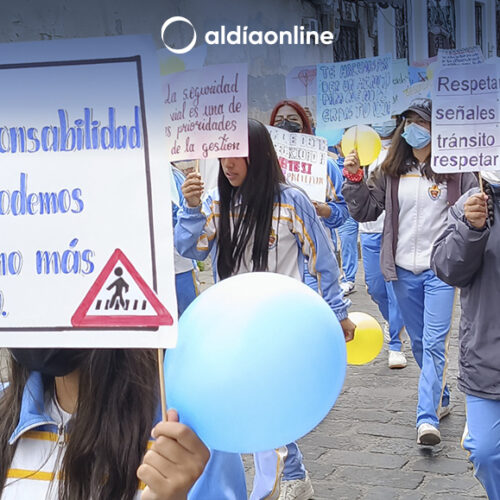  INSTITUCIONES PÚBLICAS Y PRIVADAS PARTICIPARON DE LA CAMINATA “EDUCANDO A LATACUNGA”