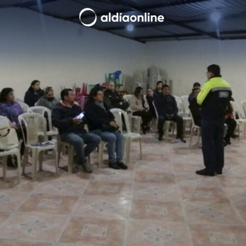 COMUNEROS SE CAPACITAN ANTE EL AUGE DELICTIVO EN TUNGURAHUA