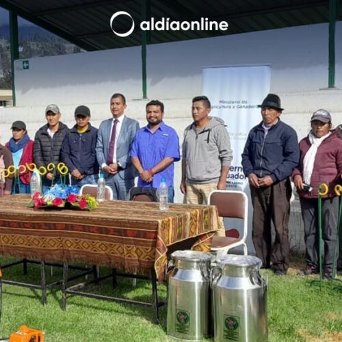 MAG ENTREGA PAQUETES TECNOLÓGICOS A PEQUEÑOS Y MEDIANOS PRODUCTORES DE COTOPAXI