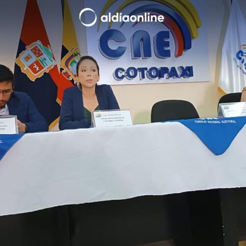  CNE COTOPAXI INSTALÓ MESA DE SEGURIDAD ELECTORAL