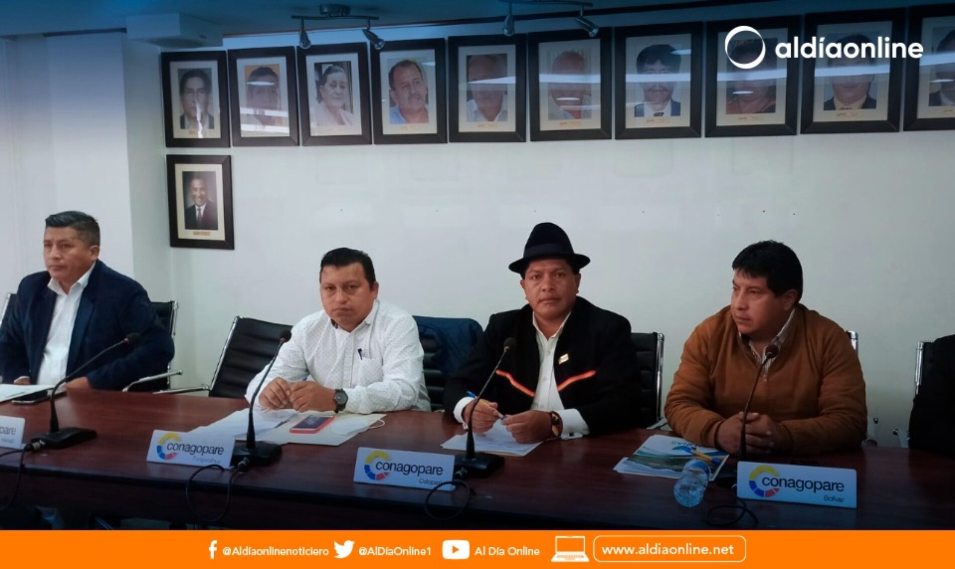 EX PRESIDENTE DE CONAGOPARE COTOPAXI DETALLA ACCIONES QUE DEJO PENDIENTES. (VIDEO)