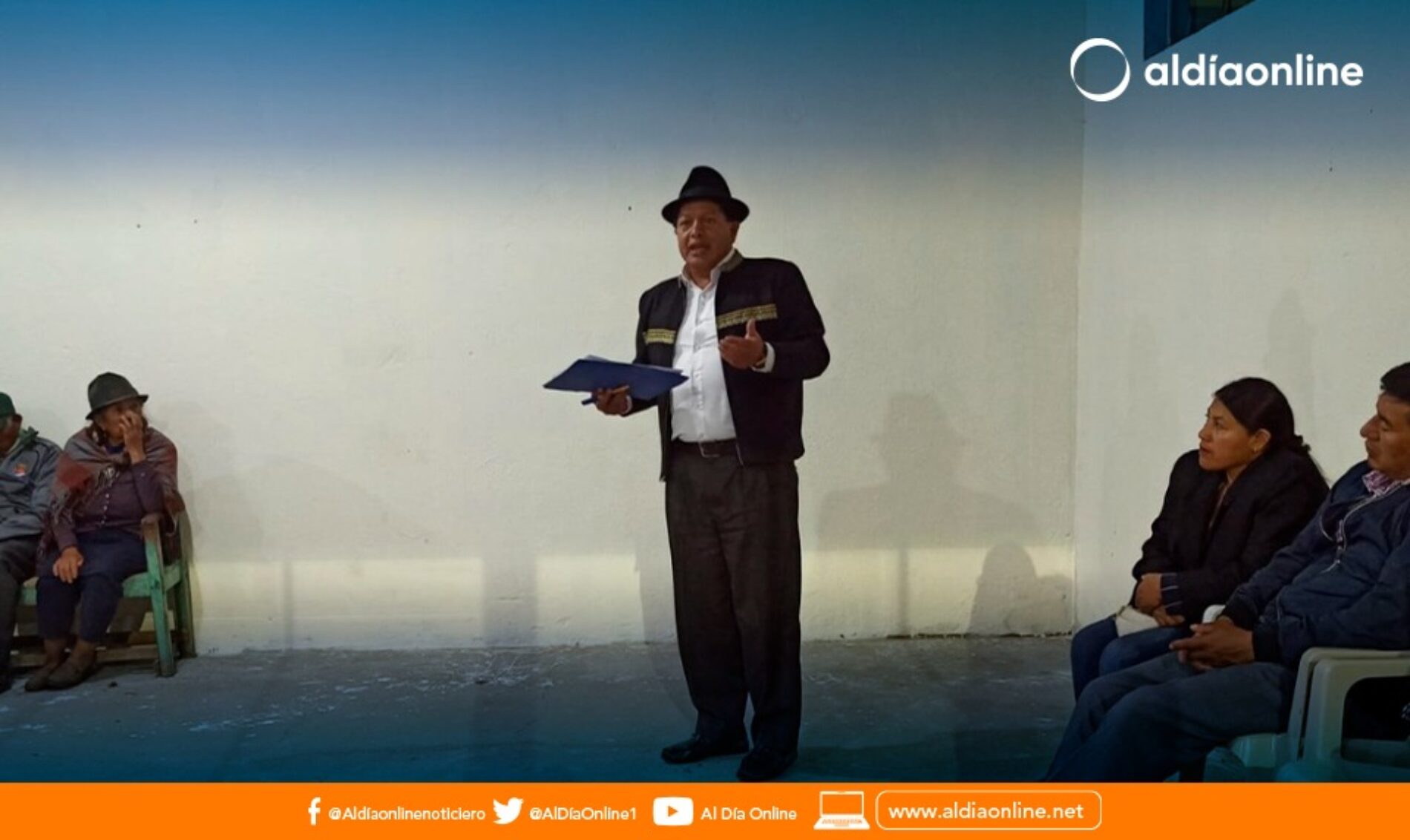 EX PRESIDENTE DE CONAGOPARE COTOPAXI DETALLA ACCIONES QUE DEJO PENDIENTES. (VIDEO)