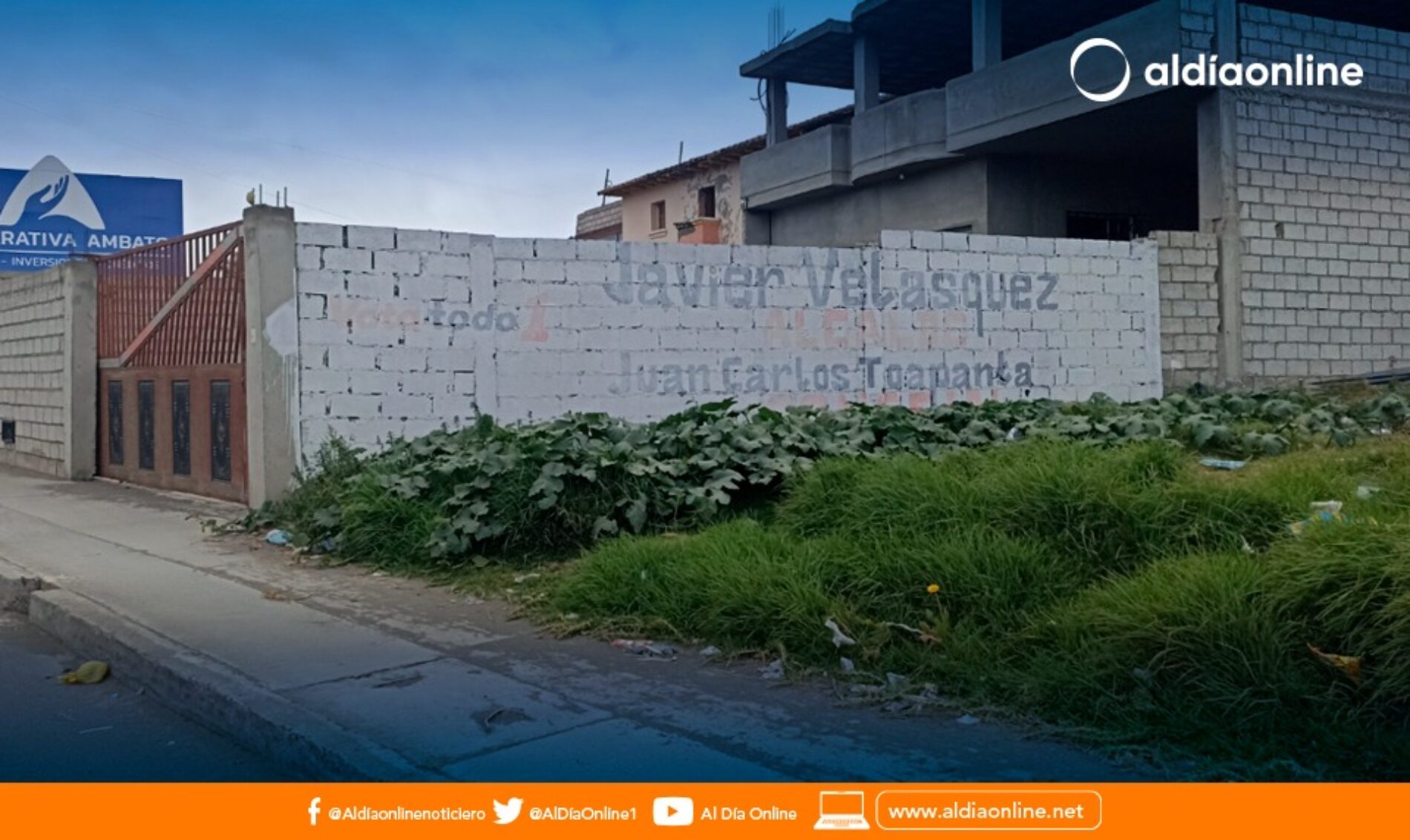 REFORMA DE ORDENANZA PERMITIRÁ AL GADMIC SAQUISILÍ LEVANTAR CERRAMIENTOS EN LOTES BALDÍOS. (VIDEO)