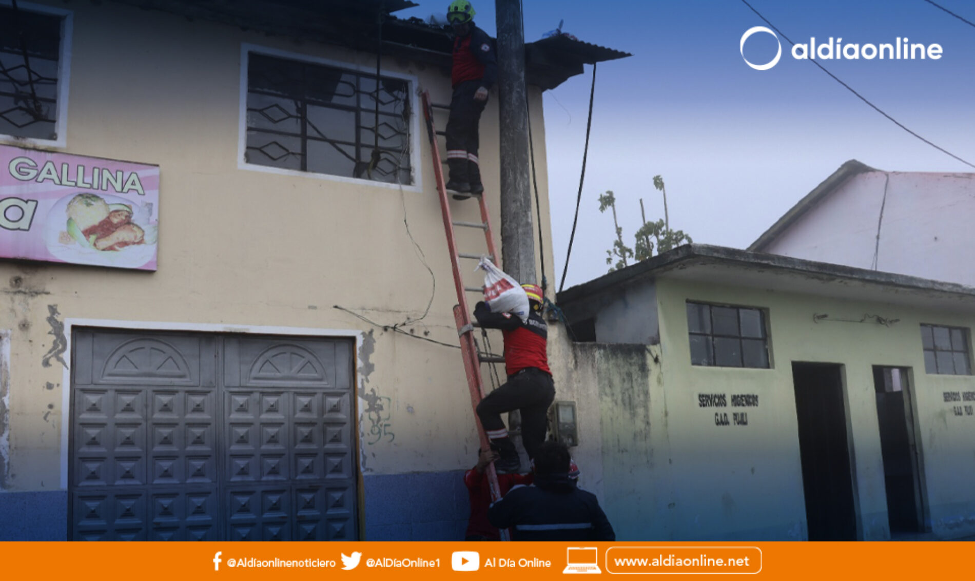 APOYO A LA PARROQUIA PILALÓ, TRAS EMERGENCIA POR LOS VIENTOS CAUSADOS POR EL FENÓMENO DEL NIÑO