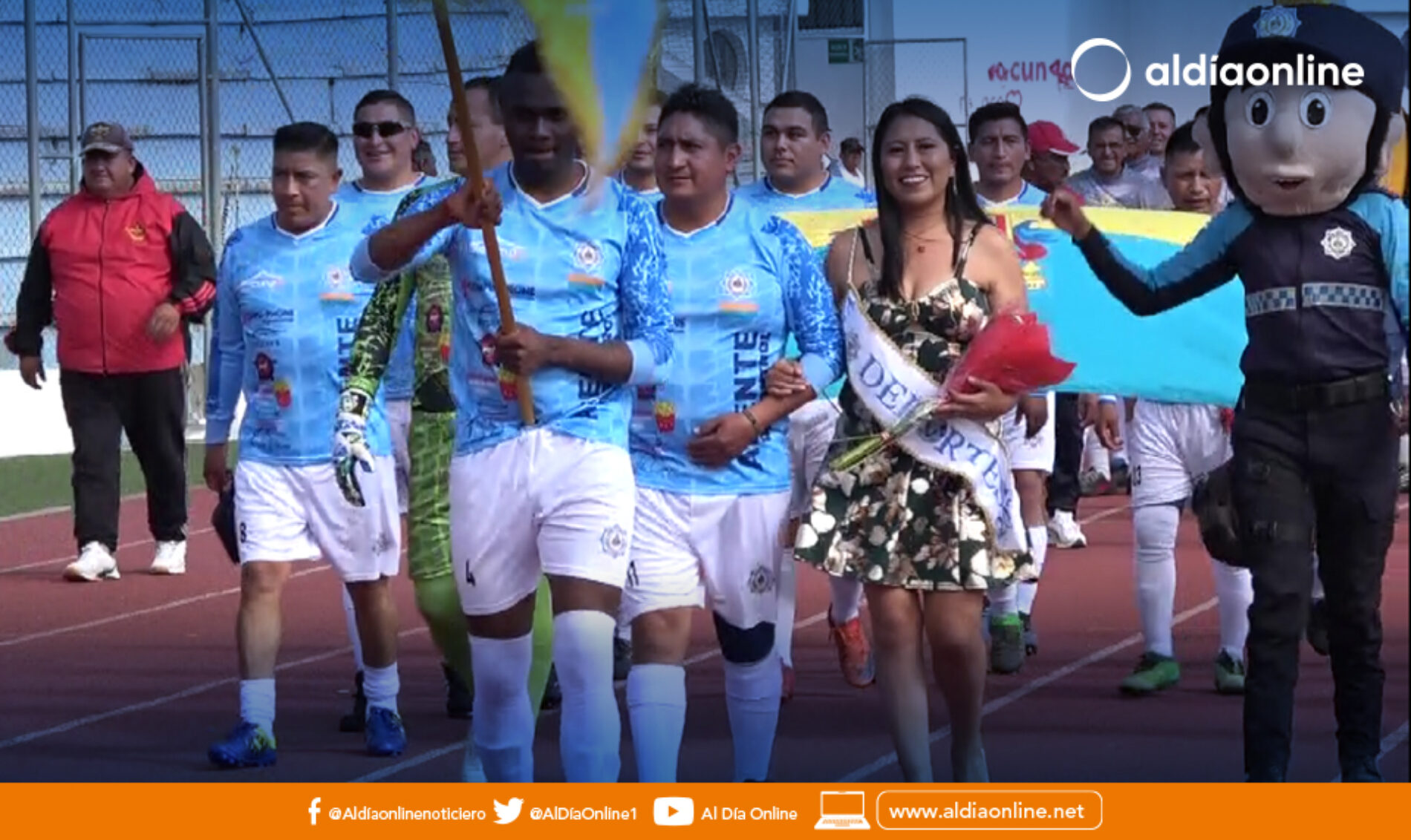 ASOCIACIÓN DE FÚTBOL DE COTOPAXI  INAUGURÓ PRIMER TORNEO INTERINSTITUCIONAL  (VIDEO)