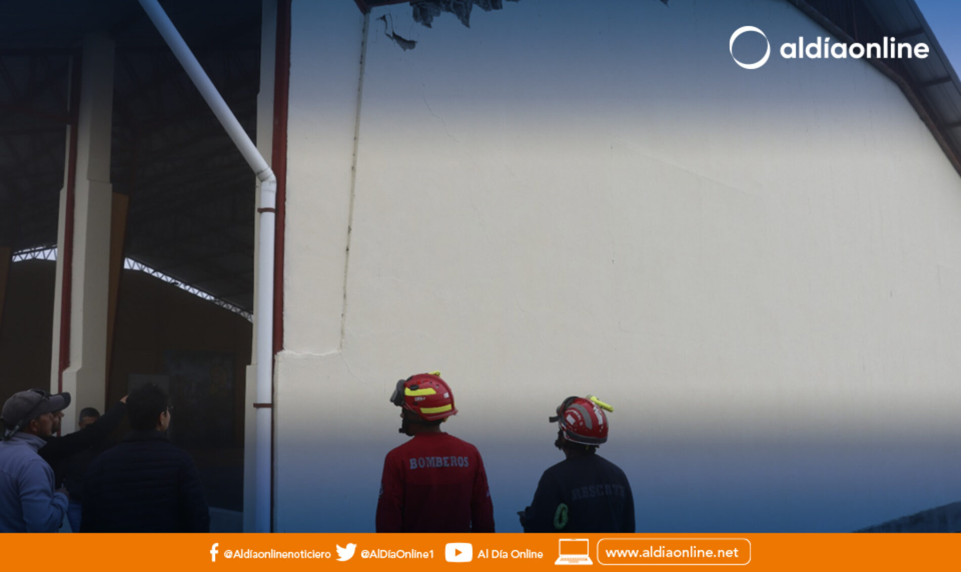 APOYO A LA PARROQUIA PILALÓ, TRAS EMERGENCIA POR LOS VIENTOS CAUSADOS POR EL FENÓMENO DEL NIÑO