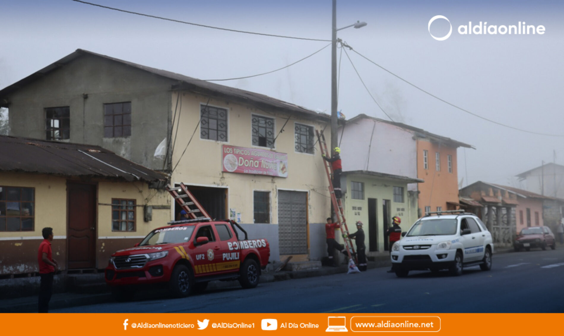 APOYO A LA PARROQUIA PILALÓ, TRAS EMERGENCIA POR LOS VIENTOS CAUSADOS POR EL FENÓMENO DEL NIÑO