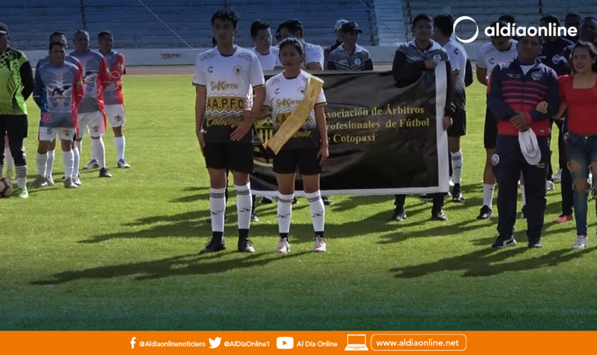 ASOCIACIÓN DE FÚTBOL DE COTOPAXI  INAUGURÓ PRIMER TORNEO INTERINSTITUCIONAL  (VIDEO)