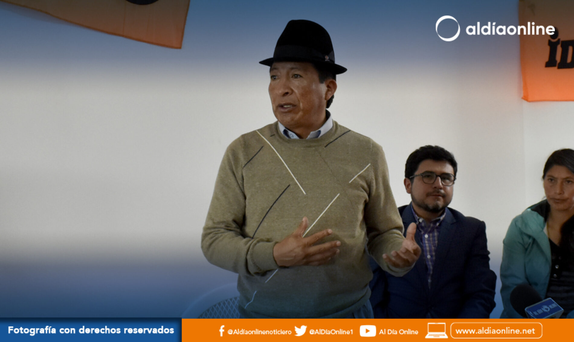 IZQUIERDA DEMOCRÁTICA EN COTOPAXI OFICIALIZA RESPALDO A OTTO SONNENHOLZNER Y CESAR UMAJINGA (VIDEO)