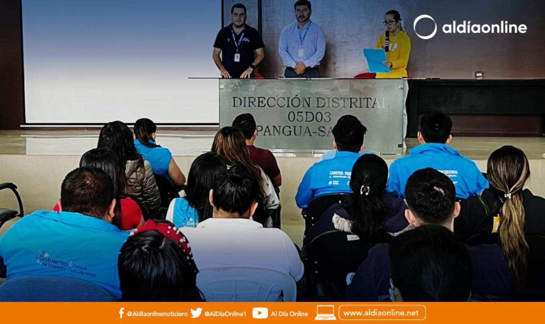 CRISTIAN FABIAN MOREIRA PICO, ASUME LA DIRECCIÓN DISTRITAL DE SALUD DE PANGUA LA MANÁ