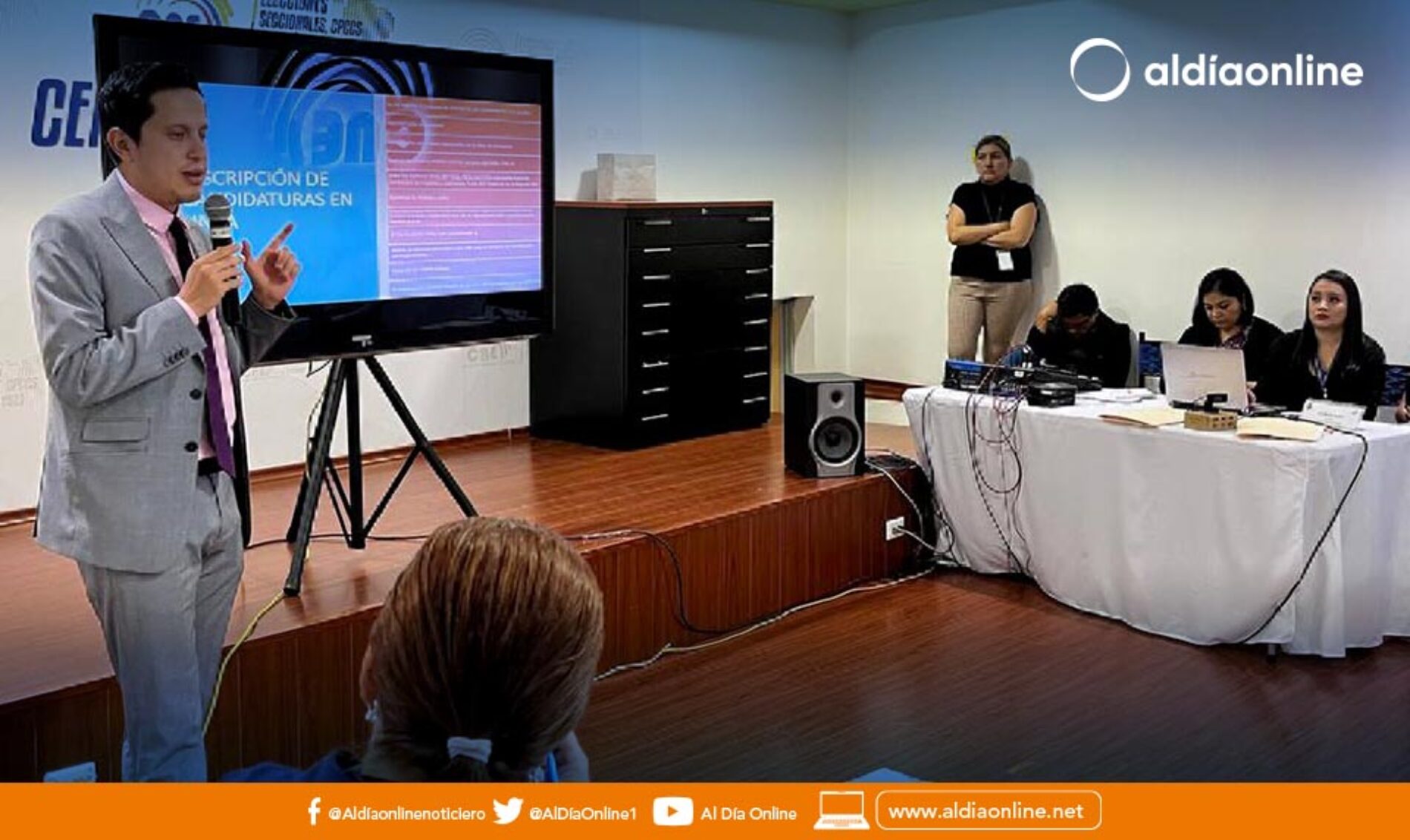 INICIÓ CAPACITACIÓN PARA DELEGADOS DE ORGANIZACIONES POLÍTICAS QUE AUDITARÁN LAS ELECCIONES ANTICIPADAS 2023