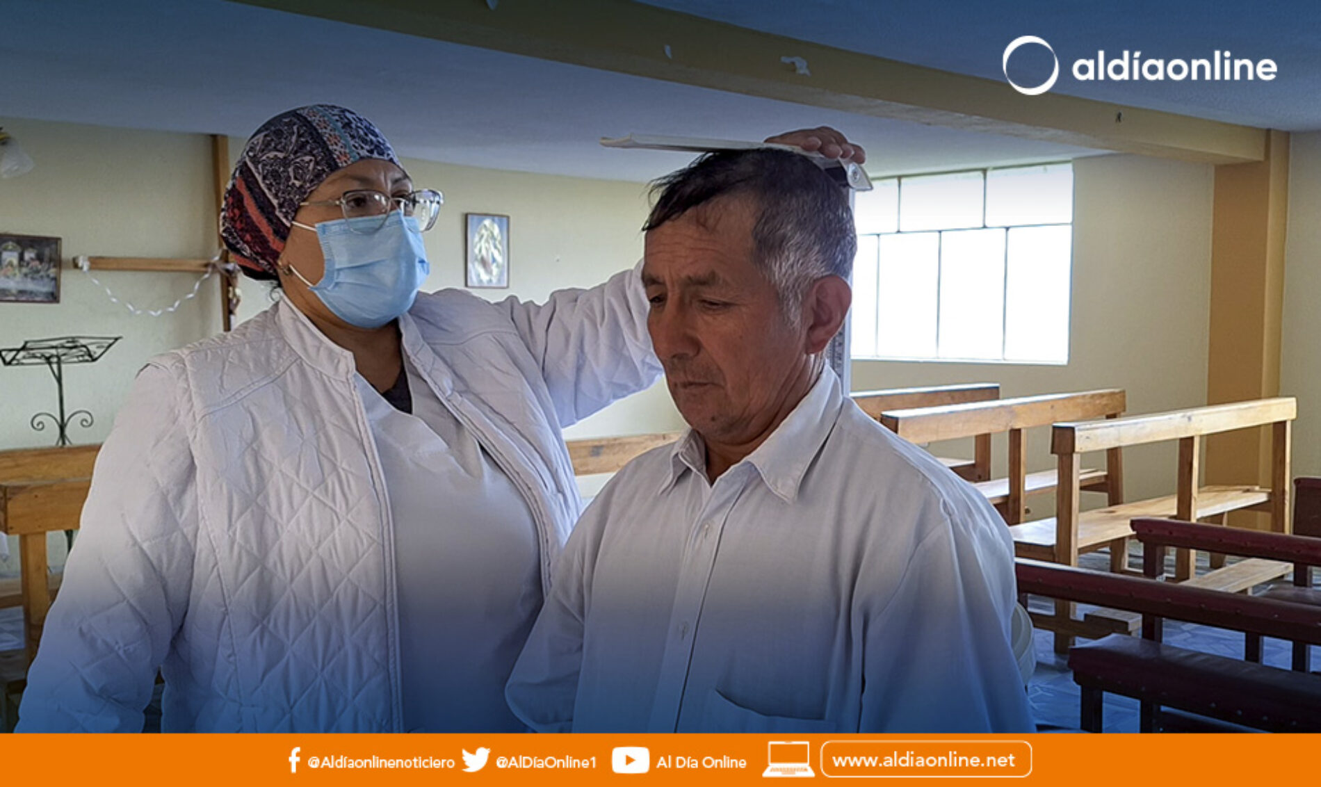 PATRONATO MUNICIPAL DE LATACUNGA CON SU CLÍNICA MÓVIL BRINDA ATENCIÓN MÉDICA EN LAS PARROQUIAS RURALES.