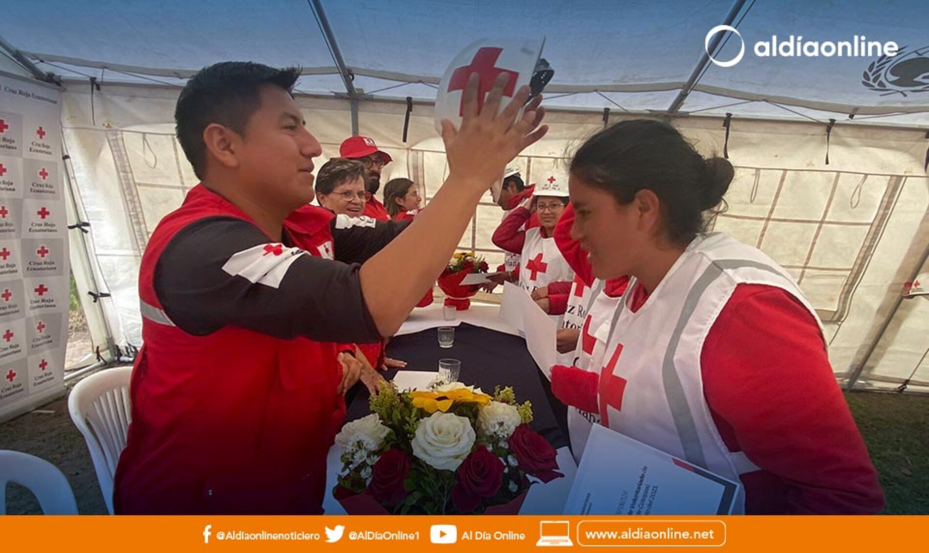 33 ASPIRANTES INGRESARON COMO VOLUNTARIOS A CRUZ ROJA ECUATORIANA JUNTA PROVINCIAL DE COTOPAXI.