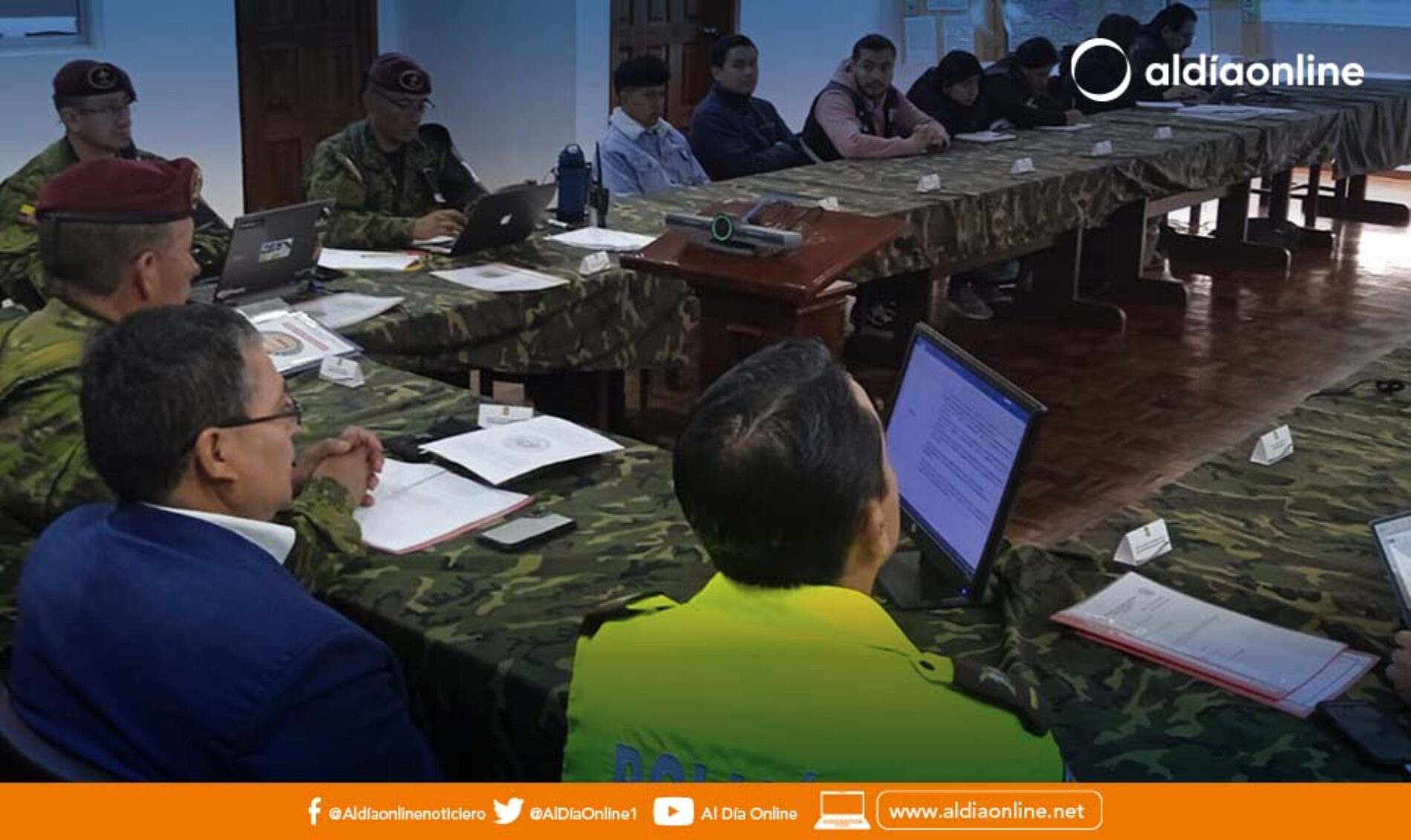 VICEPREFECTO DE COTOPAXI ASISTIÓ AL EJERCICIO TÁCTICO DE OPERACIÓN MILITAR PARA COMBATIR A LOS GRUPOS DELINCUENCIALES.