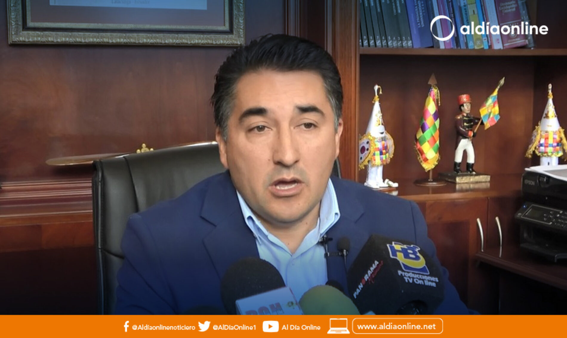 BANCO DE DESARROLLO REALIZARÁ LA DEVOLUCIÓN POR IVA DE 2.8 MILLONES DE DÓARES AL GADM. LATACUNGA.