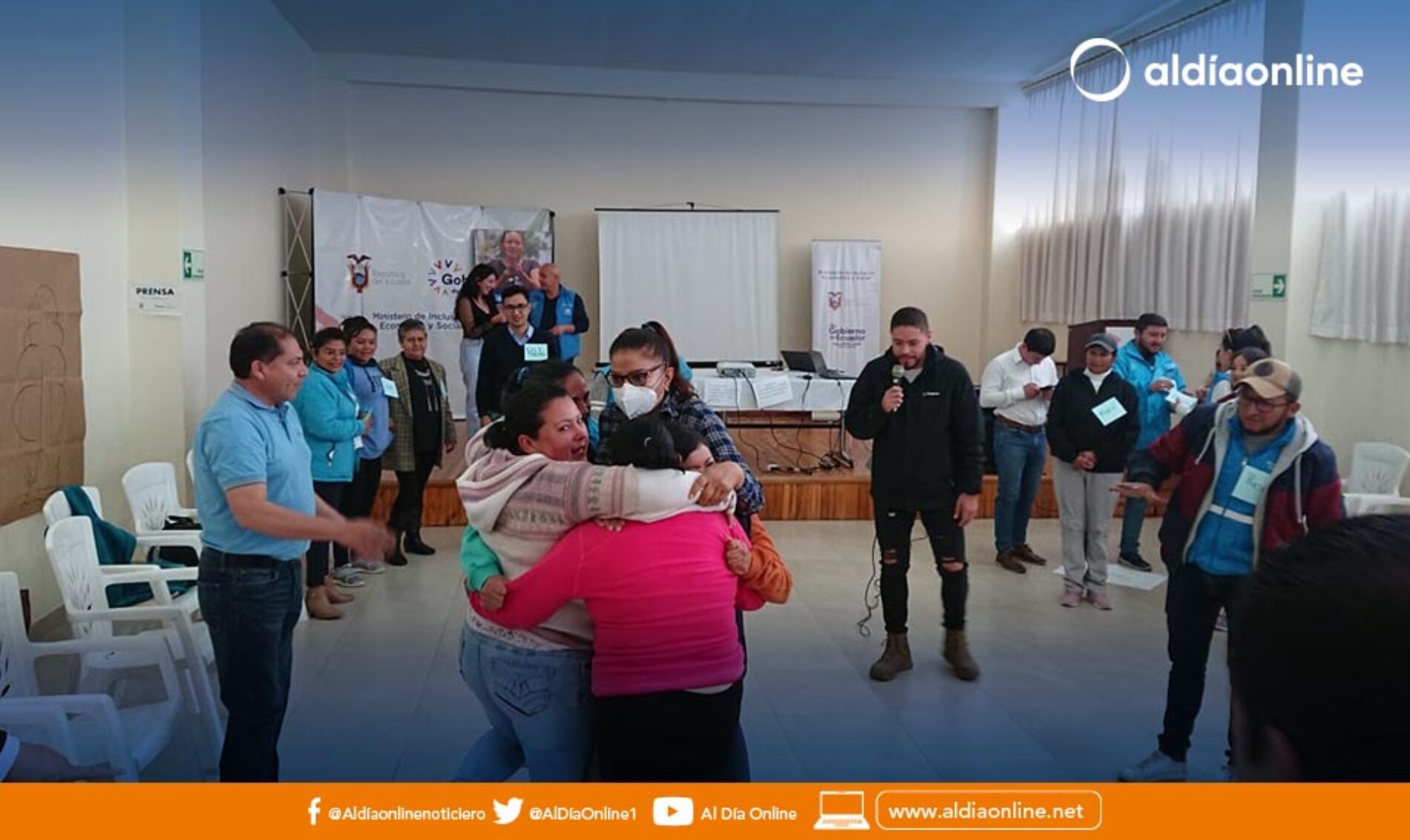 TÉCNICOS DEL MIES DE COTOPAXI Y TUNGURAHUA SE CAPACITAN EN GESTIÓN DE RIESGOS ANTE EMERGENCIAS Y DESASTRES NATURALES