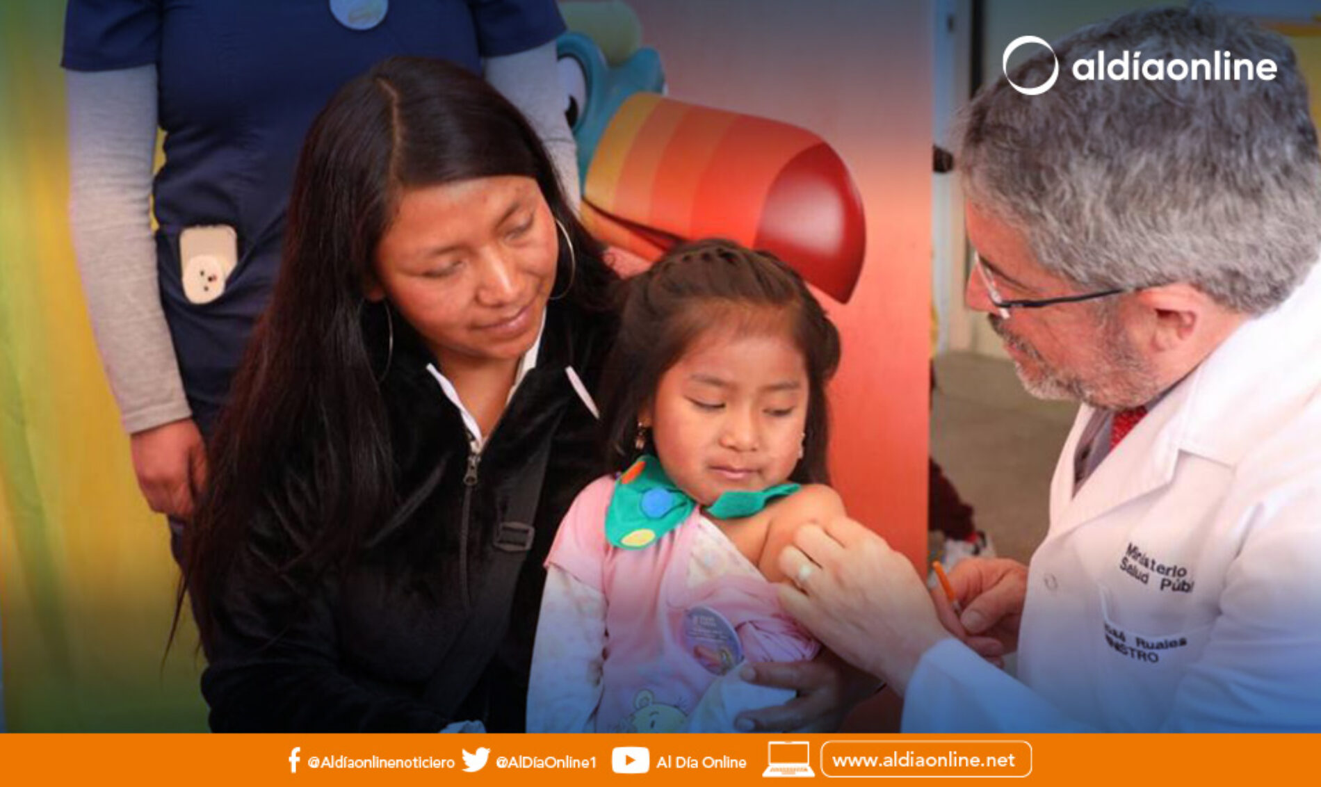 EL MINISTERIO DE SALUD PÚBLICA EXTIENDE LA CAMPAÑA DE VACUNACIÓN POR UN ECUADOR LIBRE DE SARAMPIÓN, RUBEOLA, Y POLIOMIELITIS